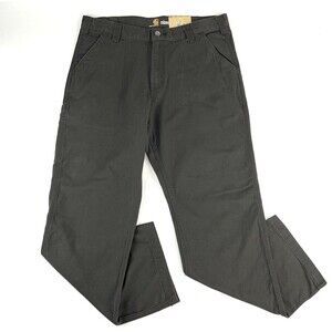 Carhartt Mens 36x31 Brown Relaxed Fit Rugged Flex Relaxed Rigby Dungaree New